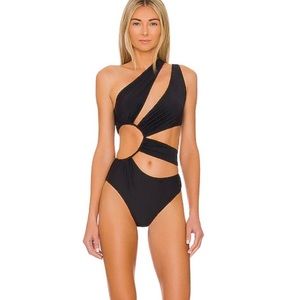 Devon Windsor Nadine One Piece Swimsuit Black